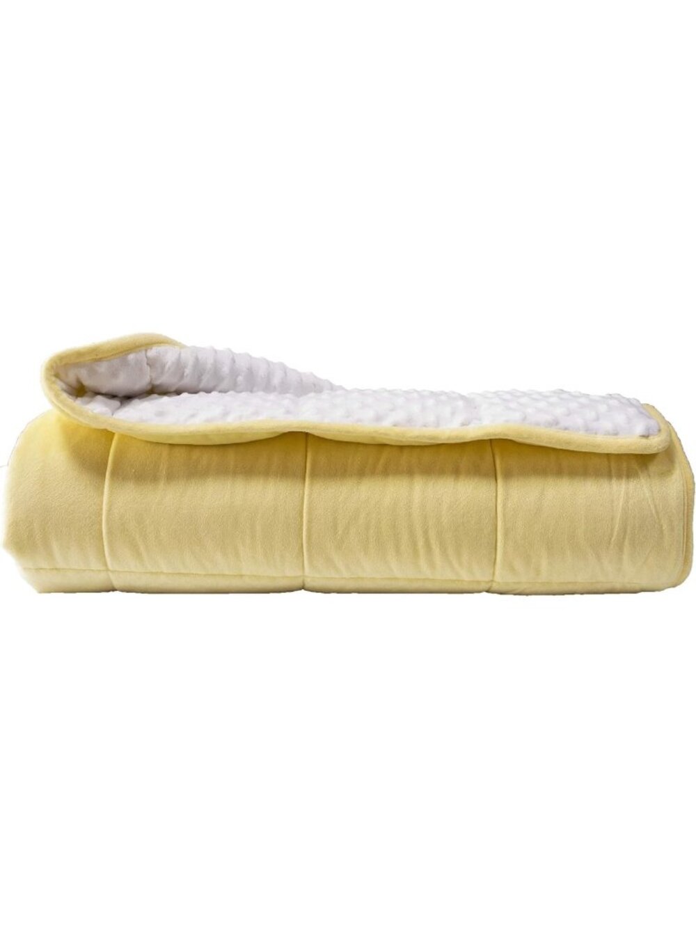Luxury Reversible Weighted Blanket 20lb - All Season Velvet, Warm & Cool, 60x80